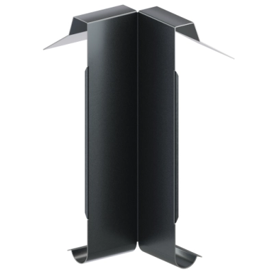 KROP RYNNA UKRYTA - Narożnik wewnętrzny maskownicy rynien ukrytych